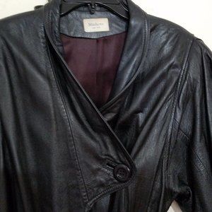 Genuine leather Coat .